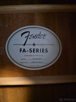 Akustická kytara Fender FA-125 - 7