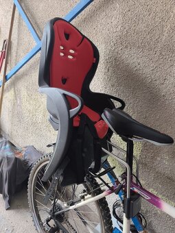 Dětská cyklo sedačka Hamax + kolo zdarma - 7