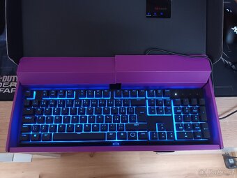 Herní klávesnice - Cooler Master MK110, RGB, CZ - 7