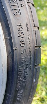 Alu RH 7jx14 et45 195/40/14 4x100 - 7