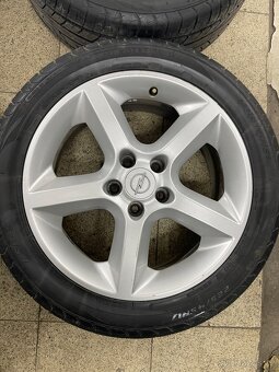 Alu kola R17 OPEL 225/45R17, letní pneu 7mm,5x110 - 7