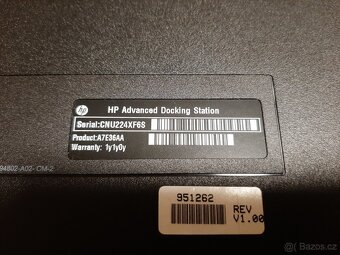 HP Advanced Docking Station 120W HSTNN-I10X - 7