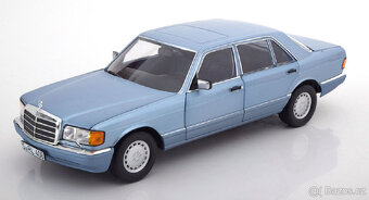 Model 1:18 Mercedes 560 SEL W126 Superclasa 1979-93 Norev - 7