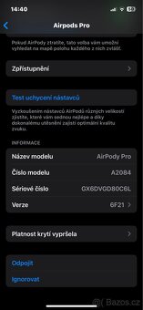 Airpods Pro (1. generace) - ORIGINÁLNÍ - 7