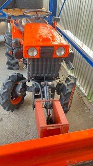 malotraktor KUBOTA 4x4; radlice, pěkný stav, odpočet DPH - 7