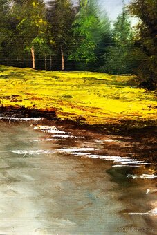 Horská krajina, Beifl , olej na plátně, 880 × 680 mm - 7