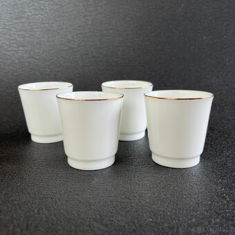 4x porcelánový panák 70ml, LFZ Lomonosov - 7