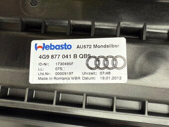 Panoramaticka strecha - Audi A6 4G/C7 - 7