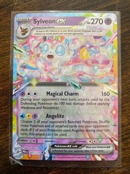 🃏 Pokémon karty – Eevee EX evoluce – Prismatic Evolution 🔥 - 7