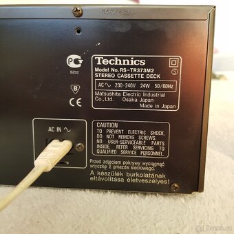 Technics RS-TR373M2 kazeťák - 7