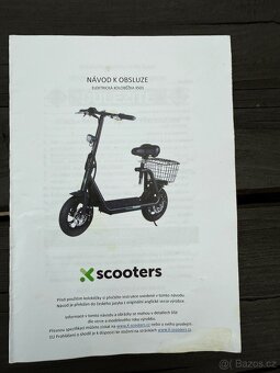 Elektricka kolobezka X-scooters XS01 36V Li - 500W - 7