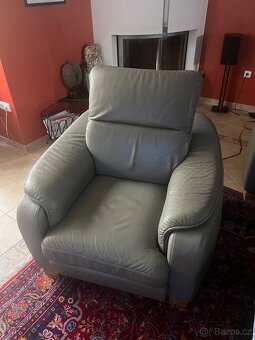 Kožená sedací souprava - 7