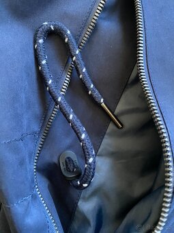 Kvalitní pánský zimní kabát Loap - L, tmavě námořnická - 7