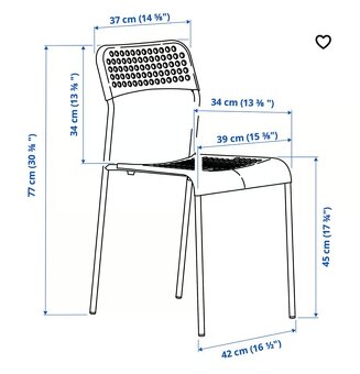 jídelní stůl a židle IKEA - 7