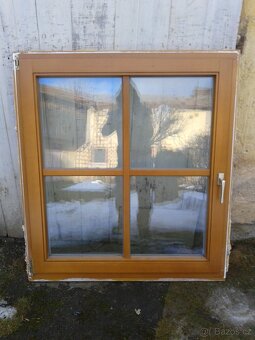 5 kusů - Dřevěné okno 111 x 123 cm - 7