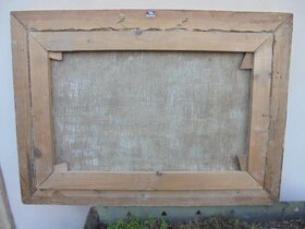 OBRAZ OLEJ  NA  PLÁTNĚ-T.HRDINKA - 7