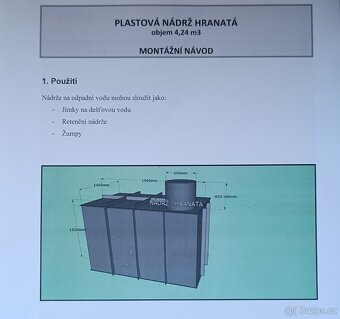 Žumpa, jímka, retenční nádrž - 7