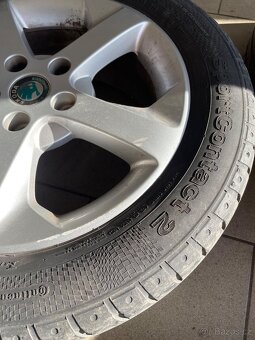 Alu kola Škoda 16” – originál z Octavie II - 7