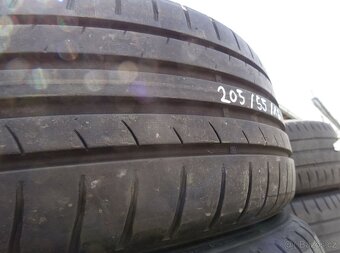 Letní pneu Dunlop Sport, 205/55/16, 4 ks, 5-6 mm - 7