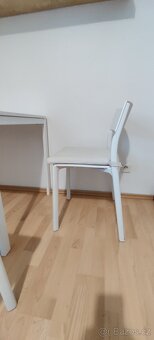 Stůl Ikea Melltorp a 2 zidle Janinge - 7