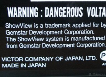 JVC VHS video videorekordér Hifi Stereo 6 hlav - zcela nový - 7