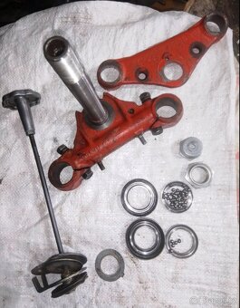 Kuželikove ložiska krků řízení SSW055 Dněpr Ural M72 K750 - 7