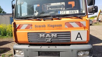 Zametací vůz MAN Scarab Magnum 6500 - 7