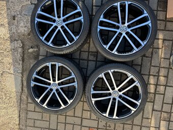 ORIGINAL Alu Volkswagen NOGARO R18, 5x112 - ZANOVNI, LETNI - 7