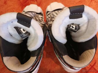Brankářské brusle Reebok 20K, vel.11, užší, 1x použité - 7