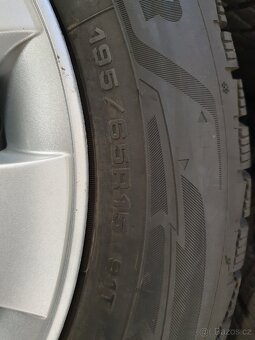 Zimní kompletní kola 5x112 r15 pneu 195/65 r15 - 7