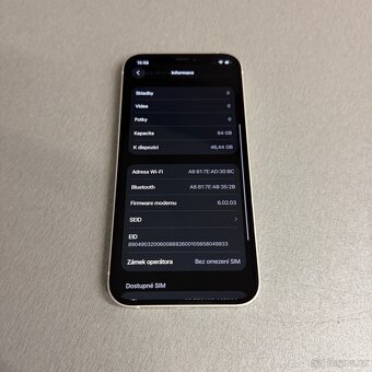 iPhone 12 64GB bílý, 100% baterie, pěkný stav, rok záruka - 7