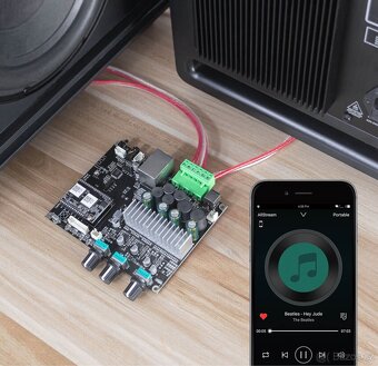 Up2Stream Amp 2.1 - Deska bezdrátového 2.1 zesilovače - 7