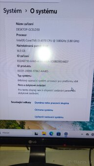 Levné PC- i3 4370, 16GB, GTX 1616Ti,Windows 11 - 7