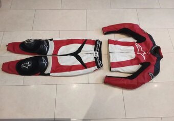 Alpinestars Octane-Dámská(Dětská) kožená moto kombinéza - 7