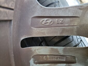 Letní alukola Hyunday i20 16" 4X100 195/55 R16 Pirelli - 7