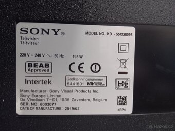 Sony KD-55XG8096,139cm,Ultra HD-4K,Smart+wifi,DVB-T2 - 7