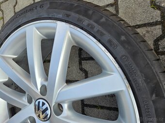 ALU Volkswagen 5x112 Letní continental 225/40/18 - 7