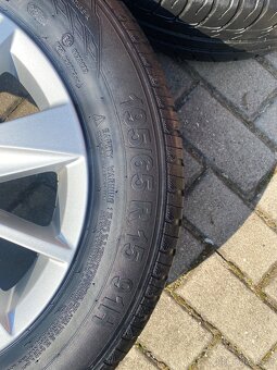 Originální sada disků VW s letním pneu 196/65 R15 - 7