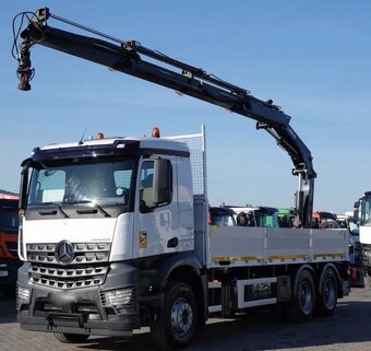 Mercedes-Benz AROCS 2643 - 6x4 - Valník + HR-HIAB 228E-3 - 7
