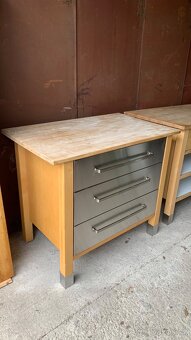 Ikea komoda s nerezovými šuplíky - kuchyn Varde - 7