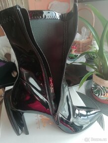 Kožené elegantní znač.lakovky R. Polanski, 39(pův. krabice) - 7