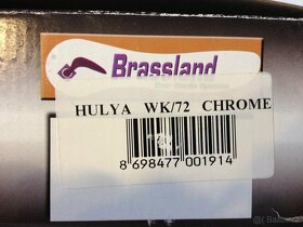 Dveřní klika / kování, stříbrná lesk, rozteč 72mm /6ks - 7