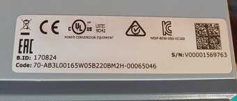 Frekvenční měnič 7.5KW - VACON0100-3L- 0016-5-FLOW - 7