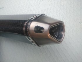 Výfuk carbon - leštěná ocel na moto, skůtr, ATV - 7