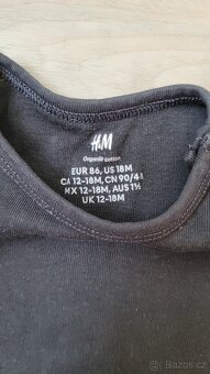 Dětská bodyčka pro chlapečka H&M, vel. 86 a 92 - 7