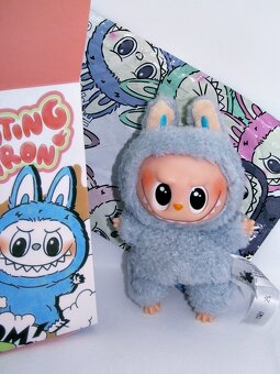 🐱 LAFUFU styl LABUBU - Sea Salt Cocount monster macaron V1 - 7