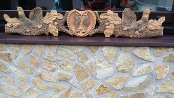 Vyřezávané konzole 4 kusy - 7