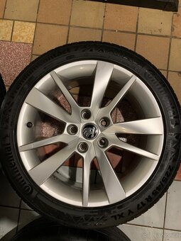 Alu kola Škoda R17 5X112 LETNÍ PNEU 225/45 R17 TRIUS - 7