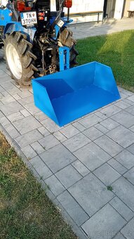 Transportní box manuálne sklápateľný za malotraktor - 7