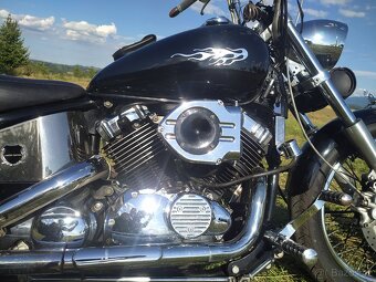 Yamaha XVS 650 dragstar custom Black horse. - 7